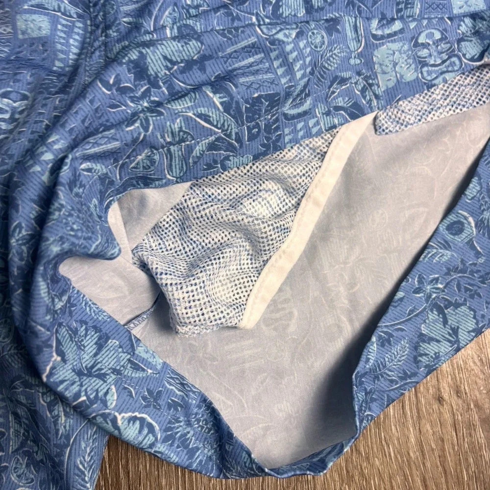 Peter Millar Men's XXL Stellar Blue Mai Tai Tropical Print 7